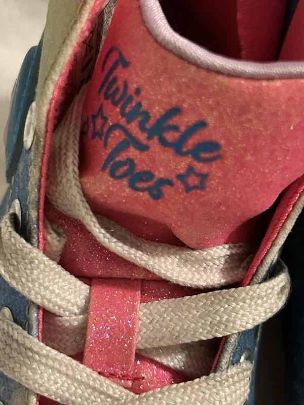 Twinkle Toes Skechers Girl Shoes Sz 13