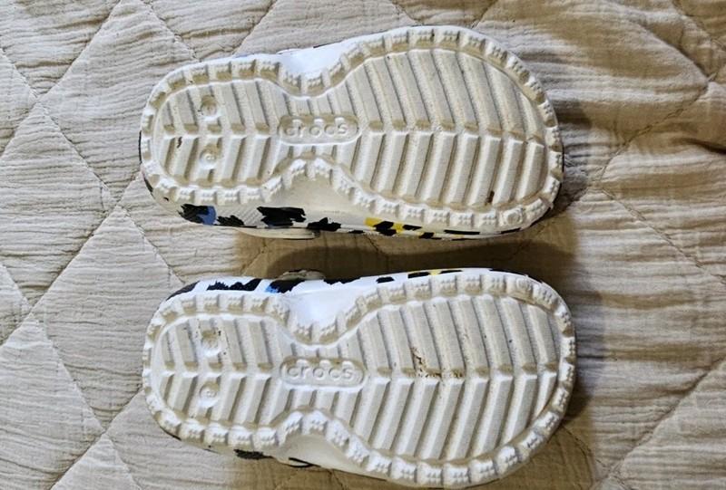 Two Pair Of Croc Brand Shoes Size 8 Kids