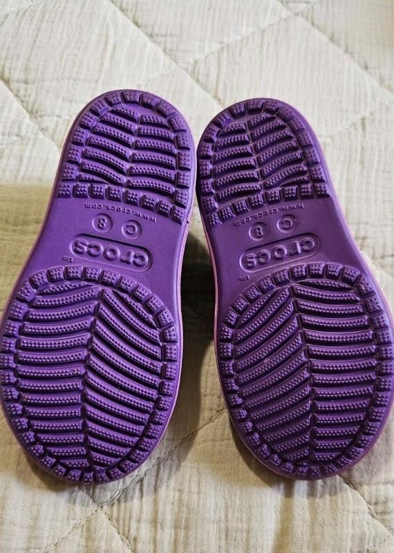 Two Pair Of Croc Brand Shoes Size 8 Kids