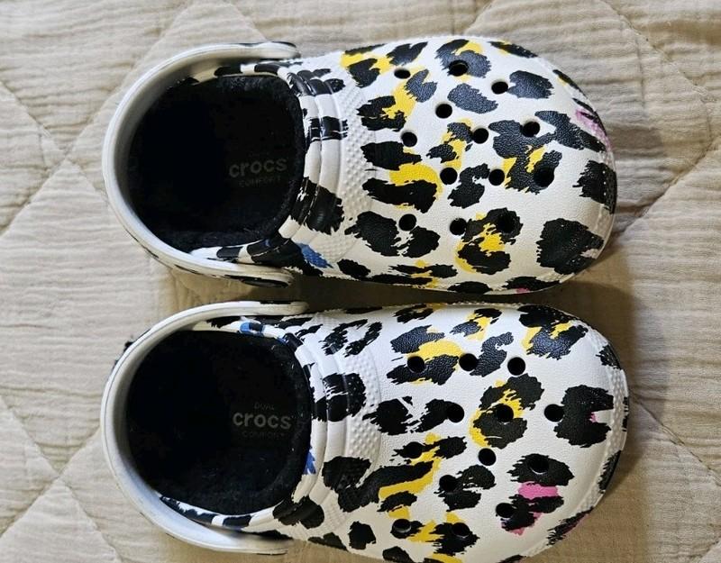 Two Pair Of Croc Brand Shoes Size 8 Kids