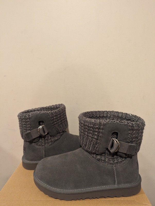UGG Australia Kids Classic Solene Mini Boots Size 4 NEW NIB