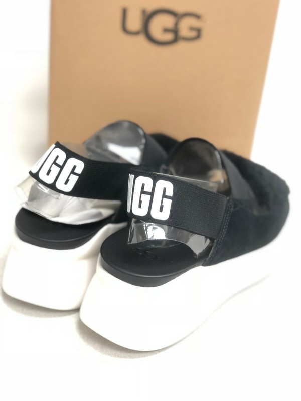 UGG Australia Women's Silverlake Sandals Sneakers Black 1101919 Shoes