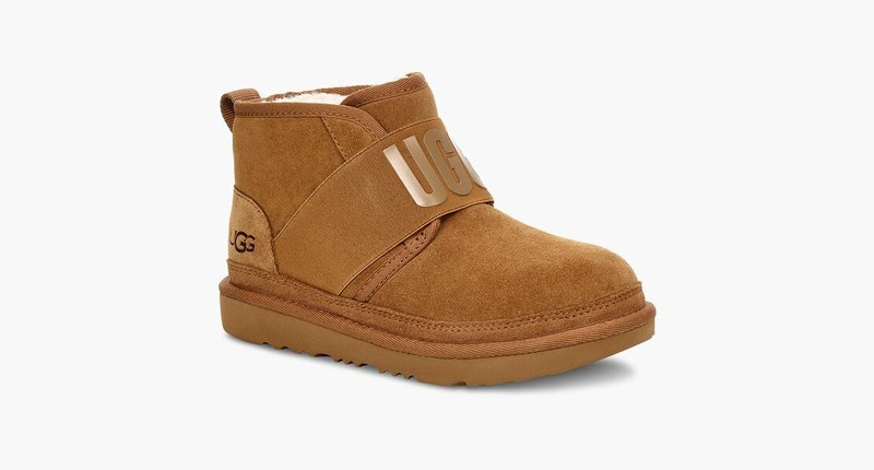 Ugg Classic Neumel II 2 Big Kids Graphic 1110703K Chestnut Brown