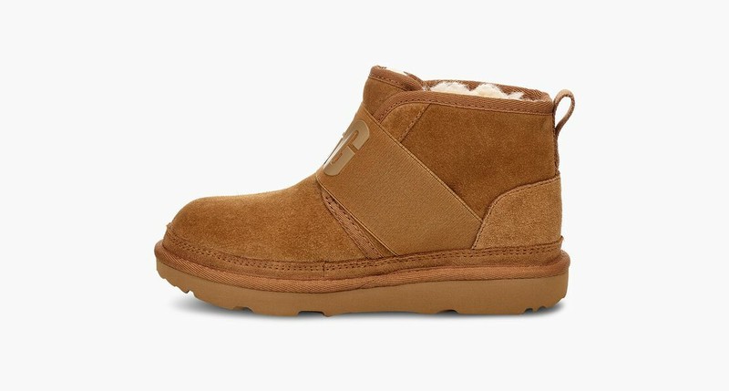 Ugg Classic Neumel II 2 Big Kids Graphic 1110703K Chestnut Brown