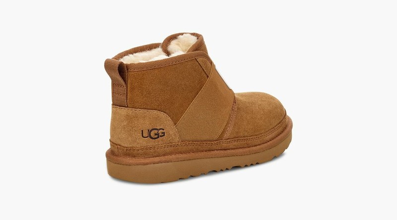 Ugg Classic Neumel II 2 Big Kids Graphic 1110703K Chestnut Brown