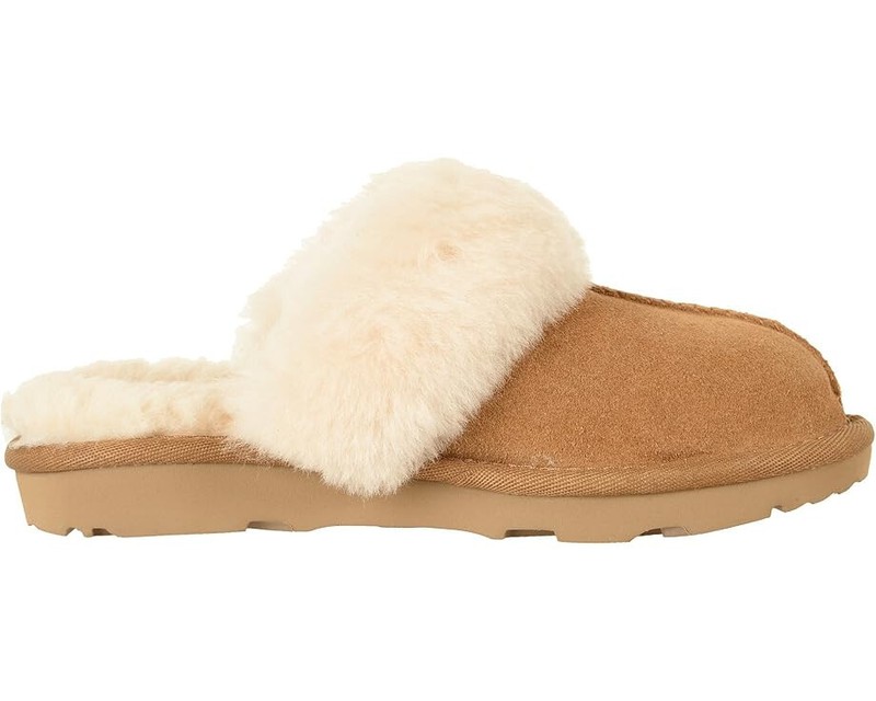 UGG Cozy II Slipper Big Kids Suede Upper 1019065K Chestnut 100% Authentic New
