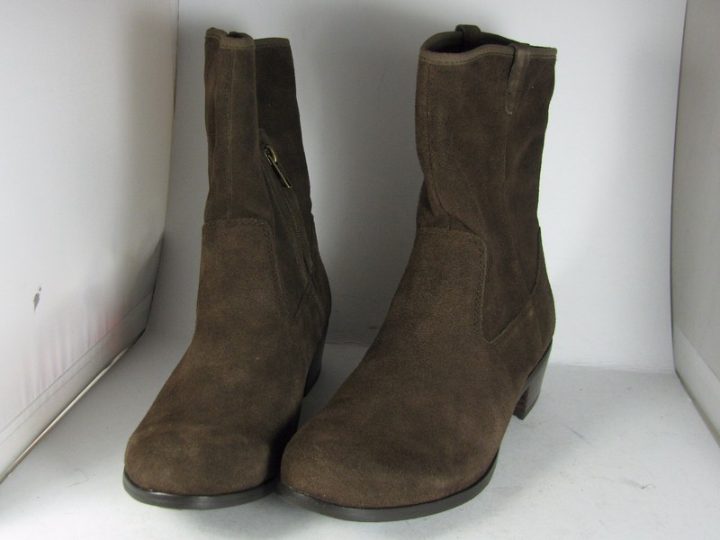 UGG Girls Boots Brown Suede Winter UGGPure Wool Pull On Briar 6 36 New