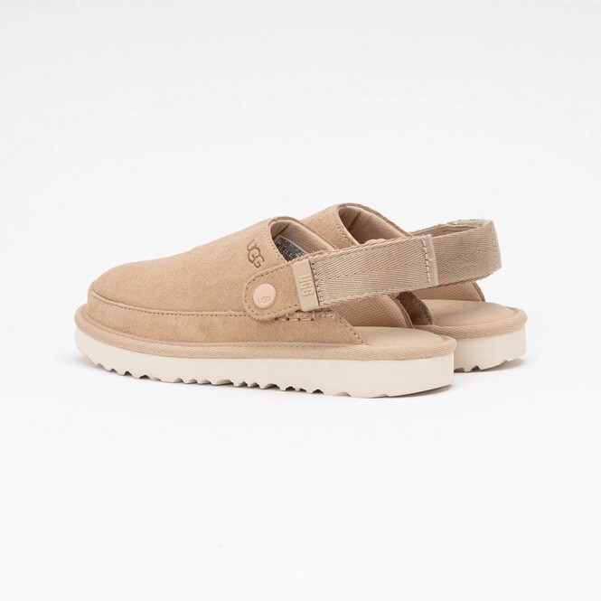 Ugg Kids' Goldenstar Clog Slippers US 4/5/6 BIG KID Driftwood/Chestnut/Black