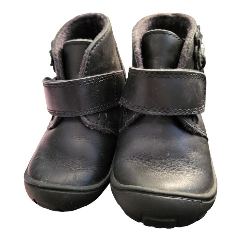 Ugg Leather Flower And Rhinestone Girl Toddler Booties Size 6