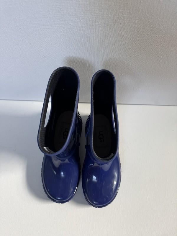 Ugg T Rahjee Color Navy Blue Girls Size 9 Waterproof Rainboots