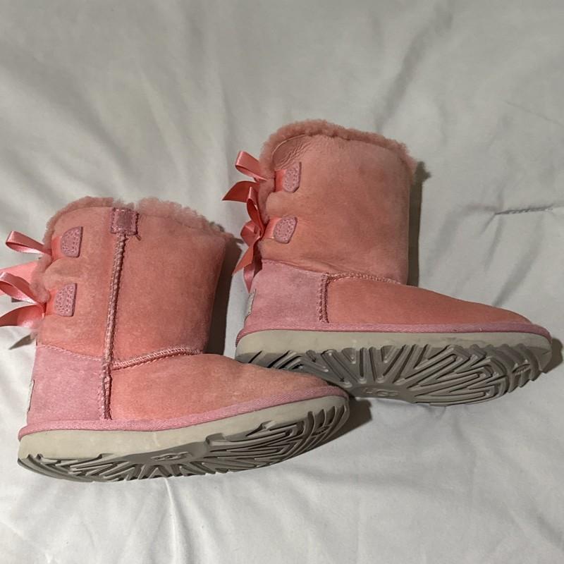 Ugg Toddlers Bailey Bow II Boot Size 10 Pink