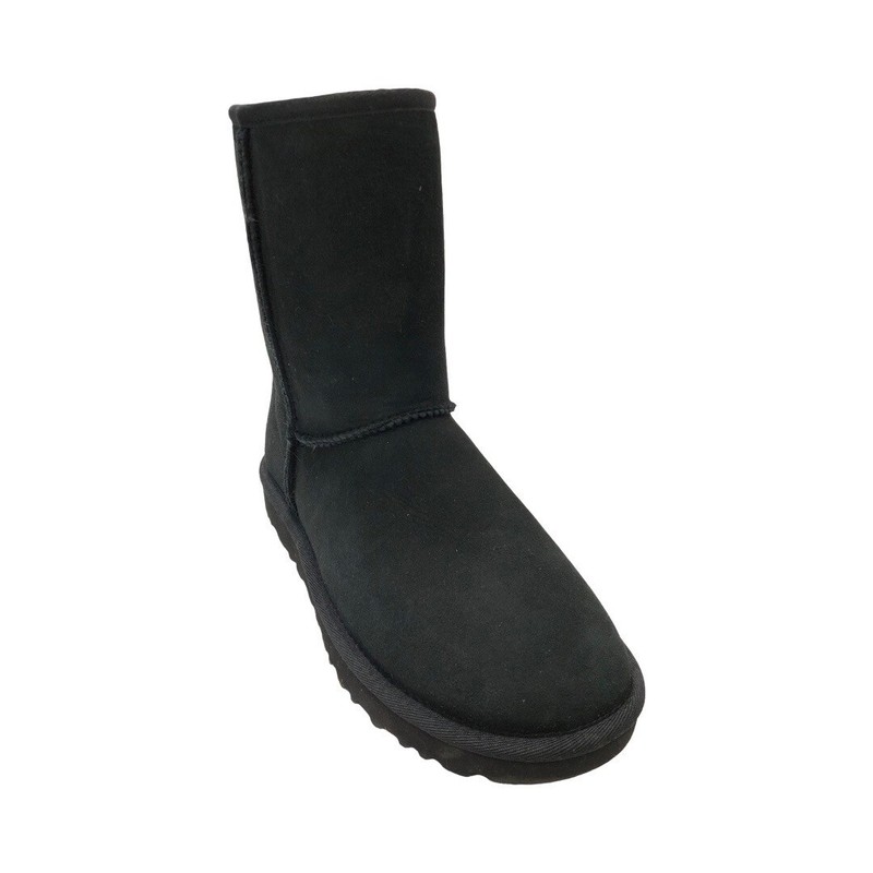 UGG Women's Classic Short II Black Slip On Boots 1016223