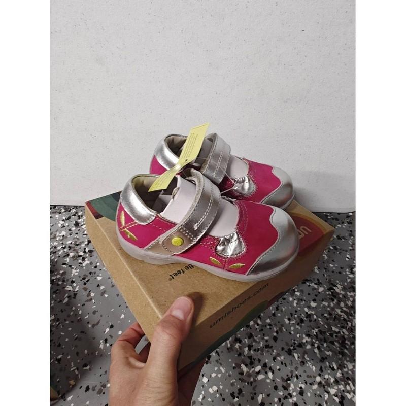 Umi Trincy Mary Jane Flats Fuchsia Pink Silver US 5.5 Walker
