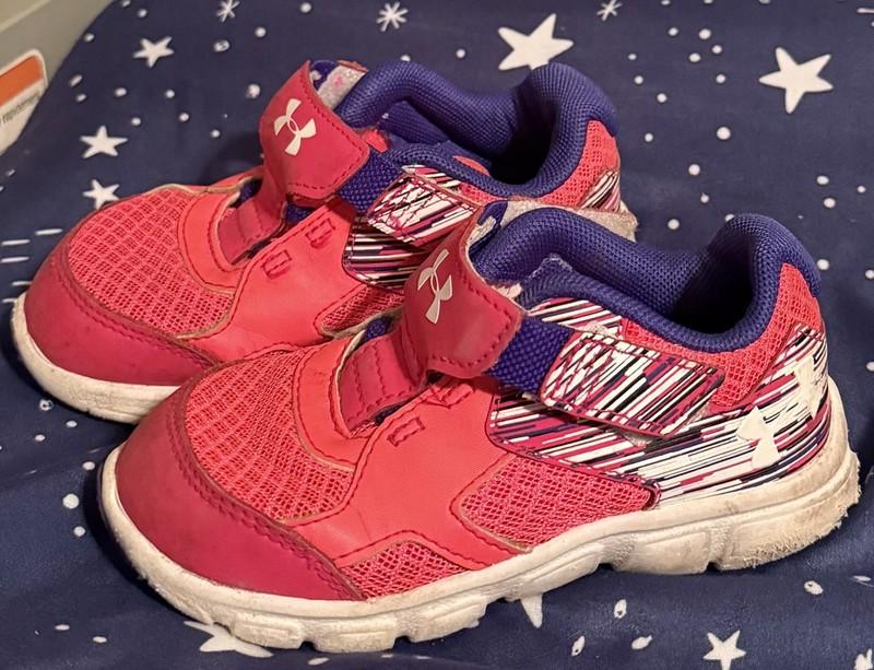 Under Armour Baby/Toddler/Little Girls Thrill 3 Preschool Running Sneakers Sz 7K