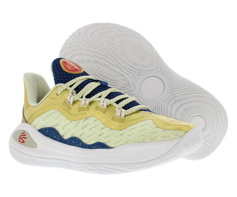 UNDER ARMOUR BIG KIDS GS CURRY 11 CM BASKETBALL SHOES #3027829 300