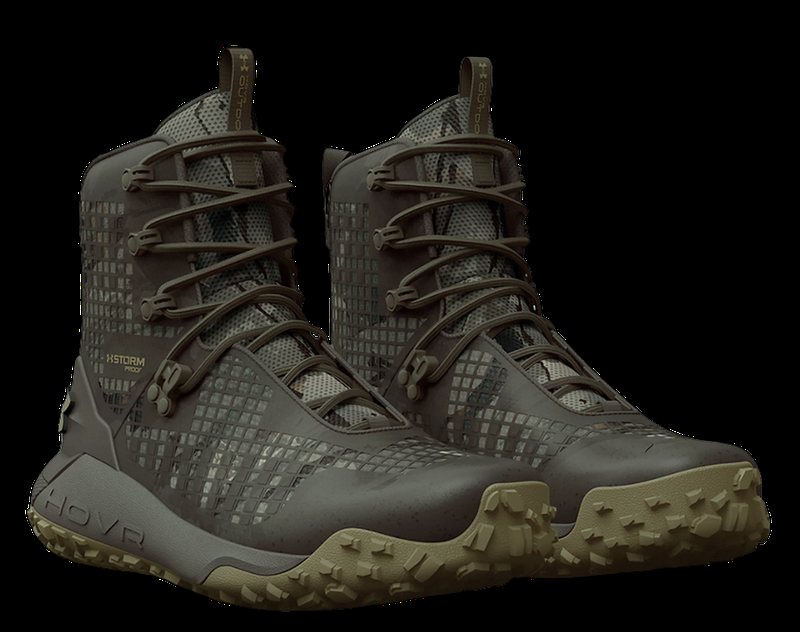 UNDER ARMOUR BROWN MENS BOOT UA HOVR DAWN WP 2.0 3025573-901