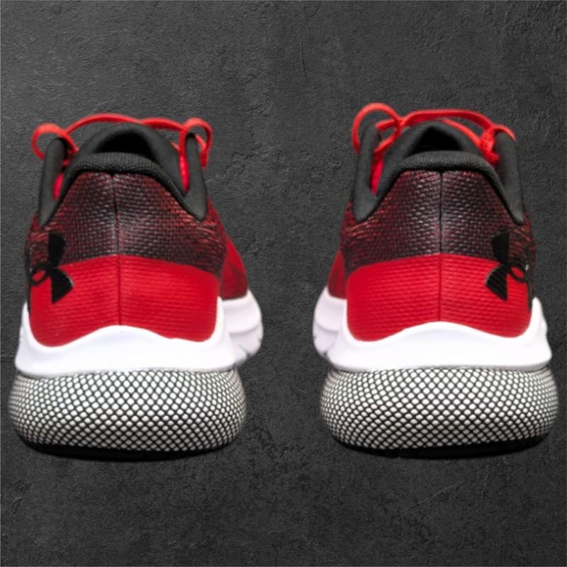 Under Armour HOVR Turbulence 2 Sneaker Men's 10.5 Red Black White Comfort Deluxe