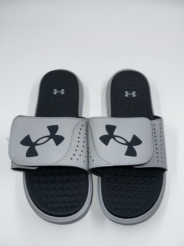 Under Armour Ignite Slides Gray Dark Gray 3026023-101 Mens Sandals Pick Size