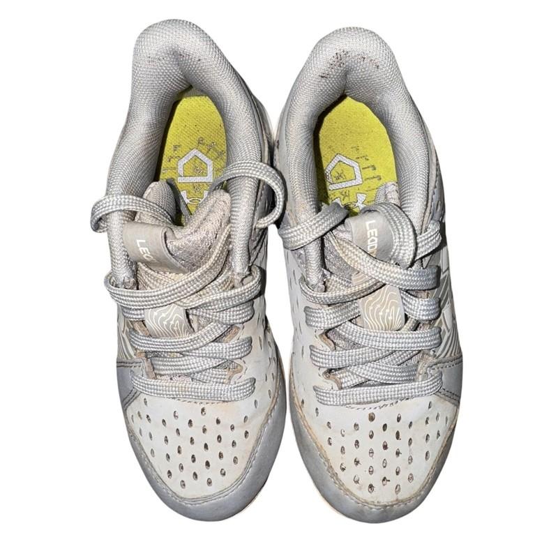 Under Armour Leadoff Low RM Baseball Cleats Youth Size 10K Gray UA Shoes