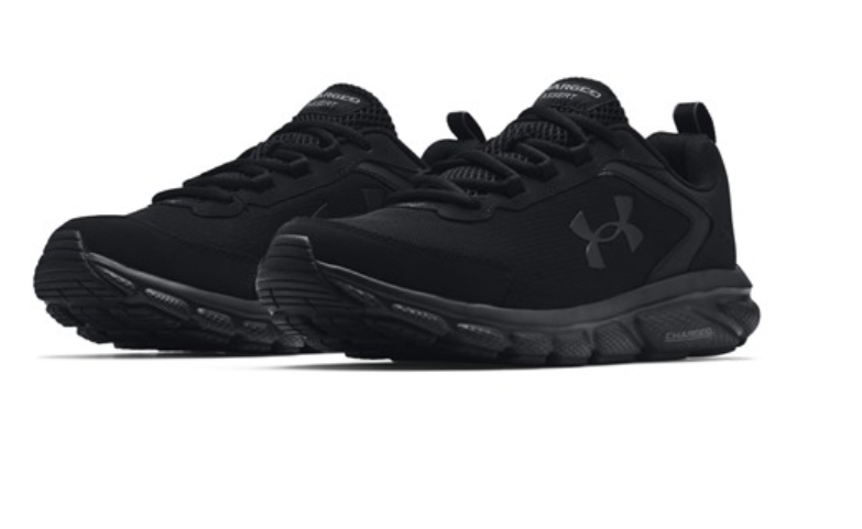 Under Armour Men's UA Charged Assert 9 Running Shoes Black- Size 13