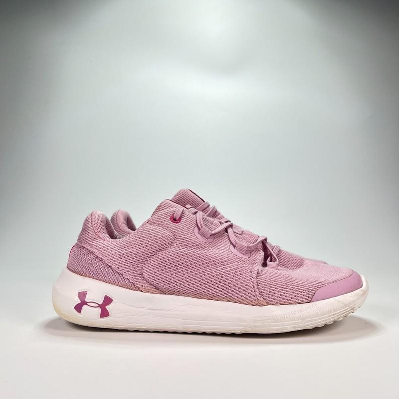 Under Armour Ripple 2.0 Pink Running Training Shoes 3022110-600 Youth Size 5Y