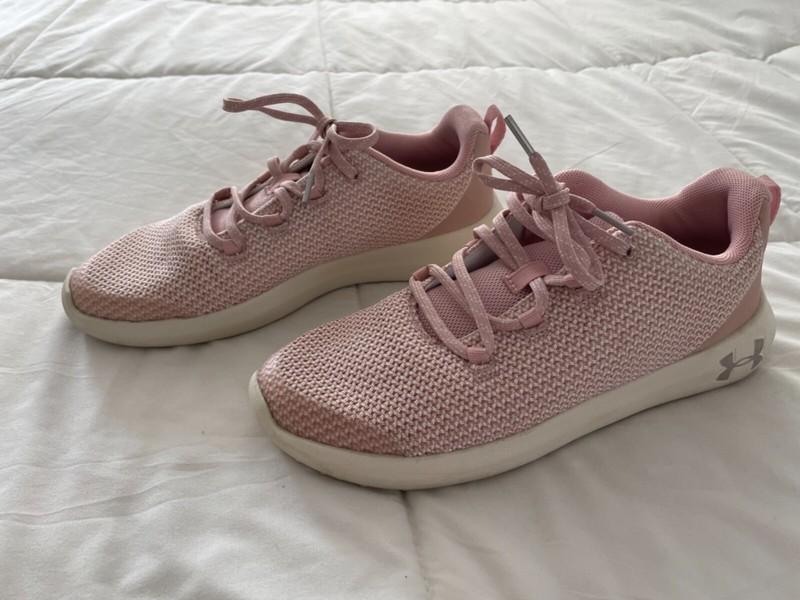 Under Armour Ripple Girl’s Athletic Shoes Size Youth 6.5 Y Pink Women’s 8.5