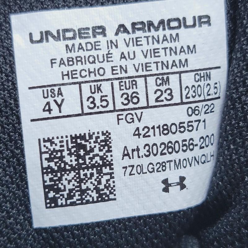 Under Armour Stellar G2 6" Tactical Boots Hiking Brown Outdoor Boys Size 4Y New