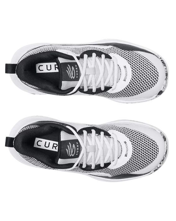 Under Armour Youth Curry 3Z 24 WHT/BLK (GS) 3027627-101