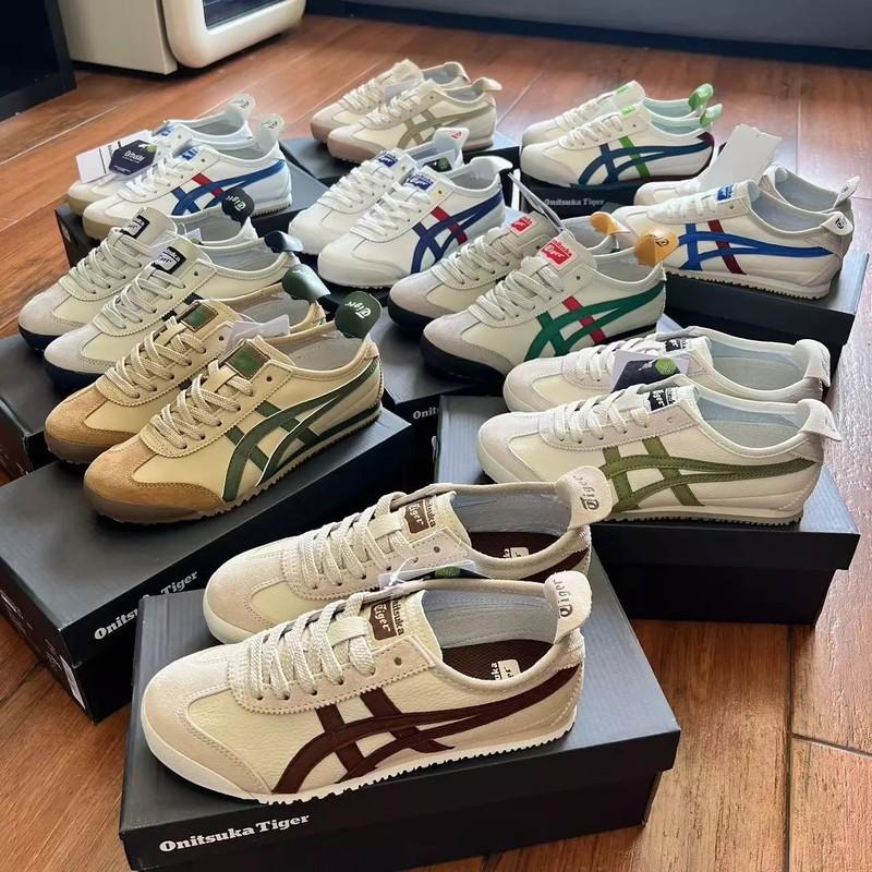 Unisex Onitsuka Tiger MEXICO 66 Classic Athletic Shoes Womens Mens Sneakers