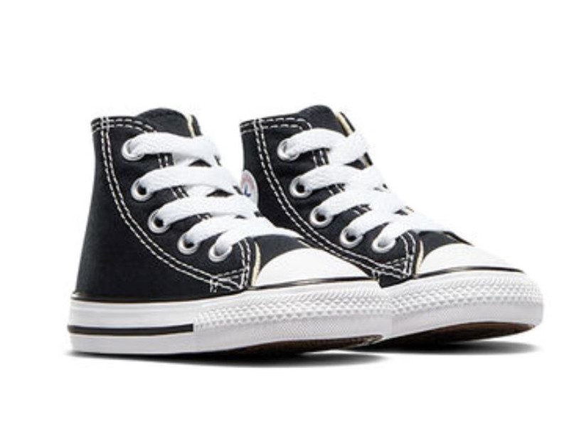 Unisex Toddler Converse Chuck Taylor All Star Core Hi Top 7J231 Color Black New