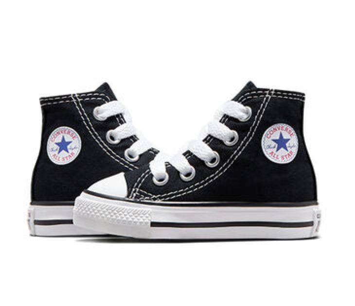 Unisex Toddler Converse Chuck Taylor All Star Core Hi Top 7J231 Color Black New