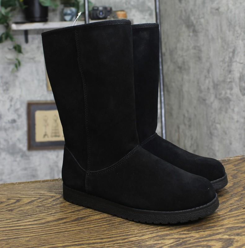 Universal Thread Womens Sarah Suede Shearling Winter Boots 91467407 Black 7M