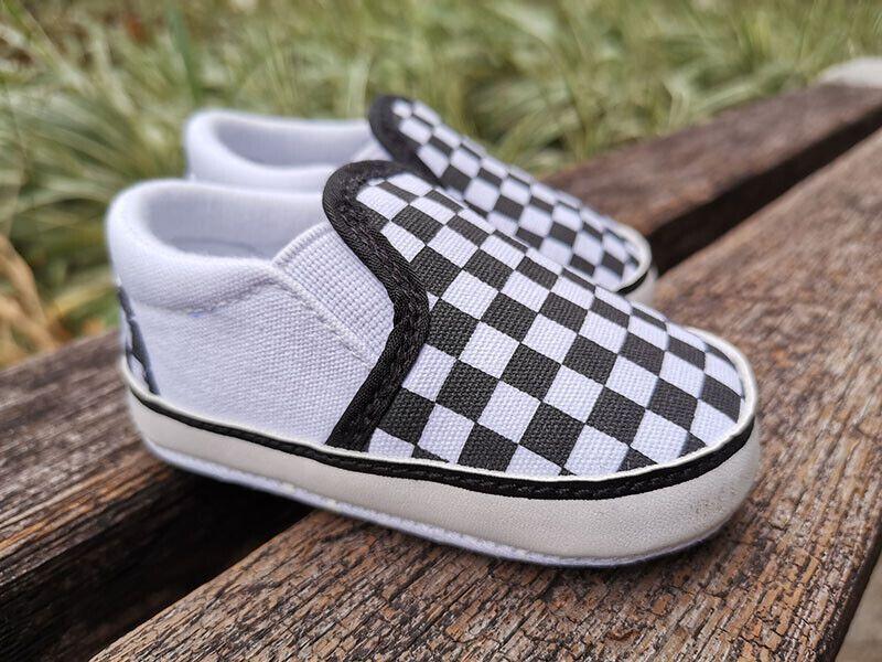 Unsex Baby Boys Girls Canvas First Walkers Shoes Newborn Infant Non Slip Soft