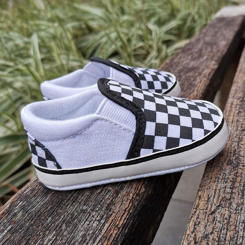 Unsex Baby Boys Girls Canvas First Walkers Shoes Newborn Infant Non Slip Soft