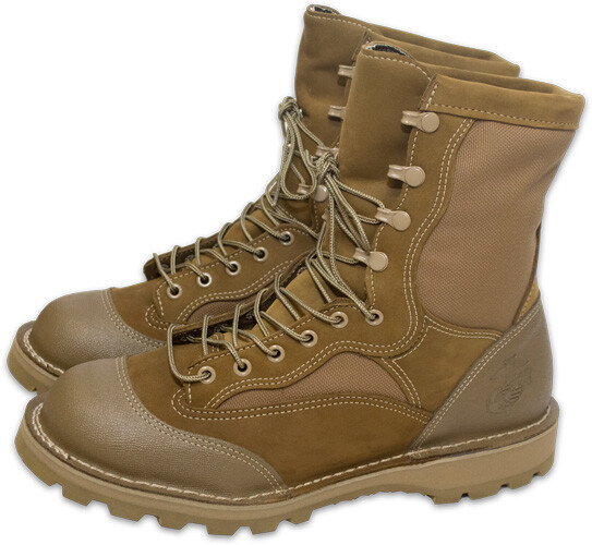 USMC RAT BOOTS TEMPERATE WEATHER BROWN DANNER BRAND