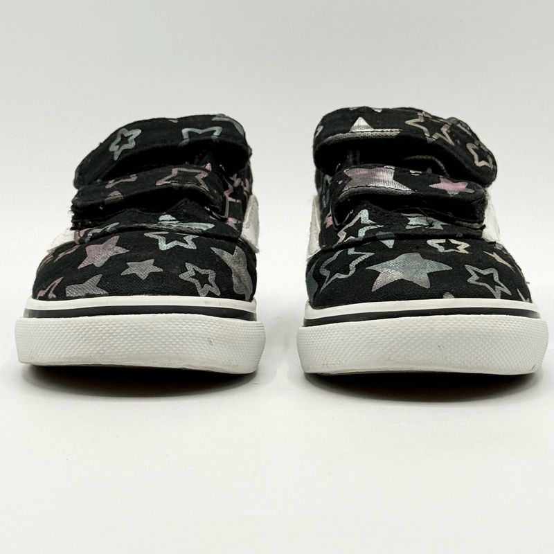 Vans Aplix Irridescent Stars Canvas Sneakers - Toddler US 7