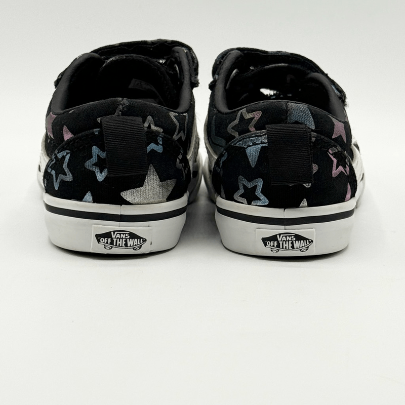 Vans Aplix Irridescent Stars Canvas Sneakers - Toddler US 7