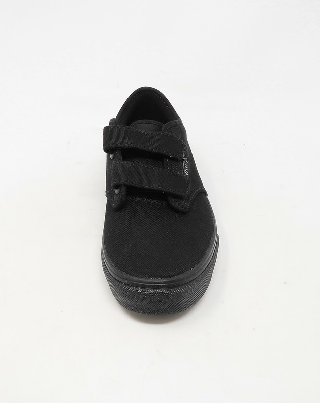 Vans Atwood V Straps Black Canvas Little Kids Children Boys Girls Shoes Sneakers