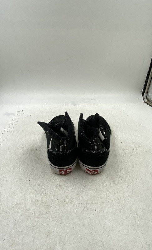 Vans Boys Sk8-Hi 500714 Black White Suede Skateboarding Sneaker Shoes Size 6