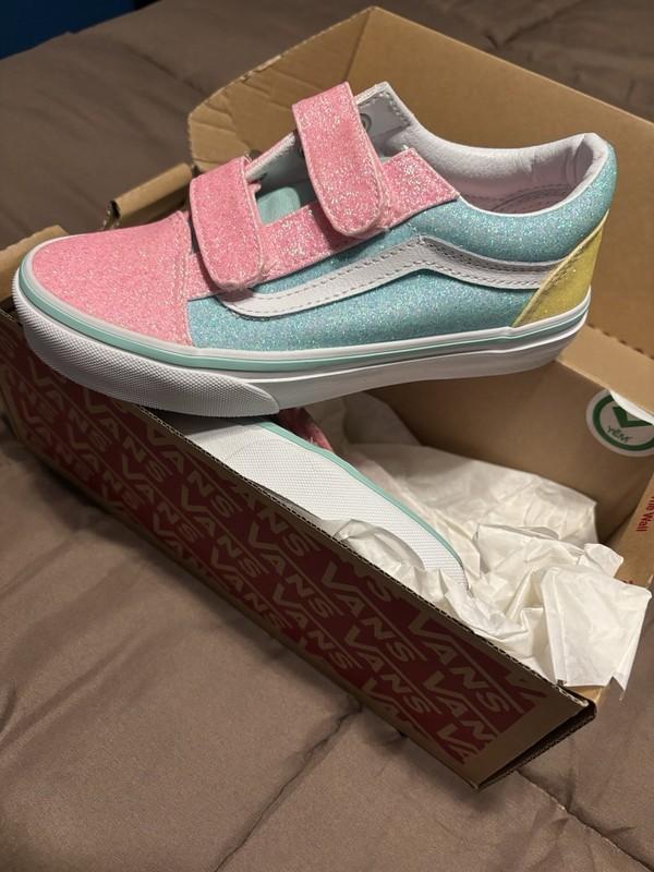VANS Girls' Sneakers Size 1