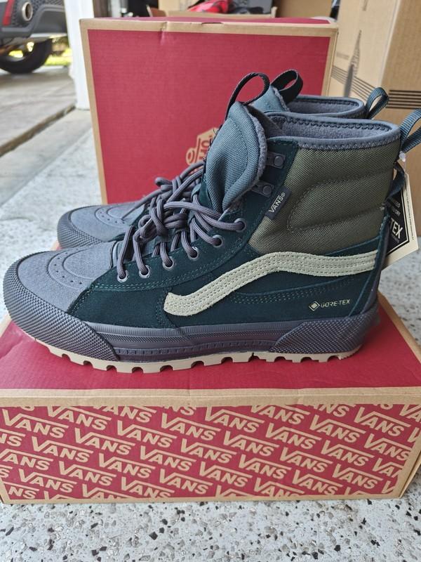 Vans MTE Sk8-Hi Gore-Tex Waterproof Scarab/Grape Leaf Men's 11