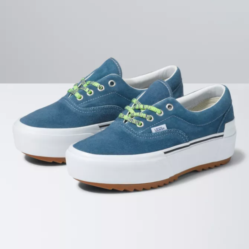 Vans Multi Lace Era Stacked Cement Blue/True White VN0A4BTO9MT