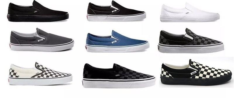 Vans New SlipOn Classic Sneakers Unisex Canvas Shoes All Colors Men's/Women's