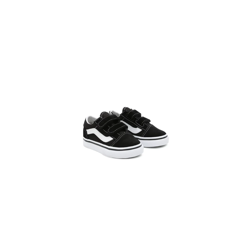 VANS Old Skool V Black/ White Toddler Kids Skate Shoes Sneakers