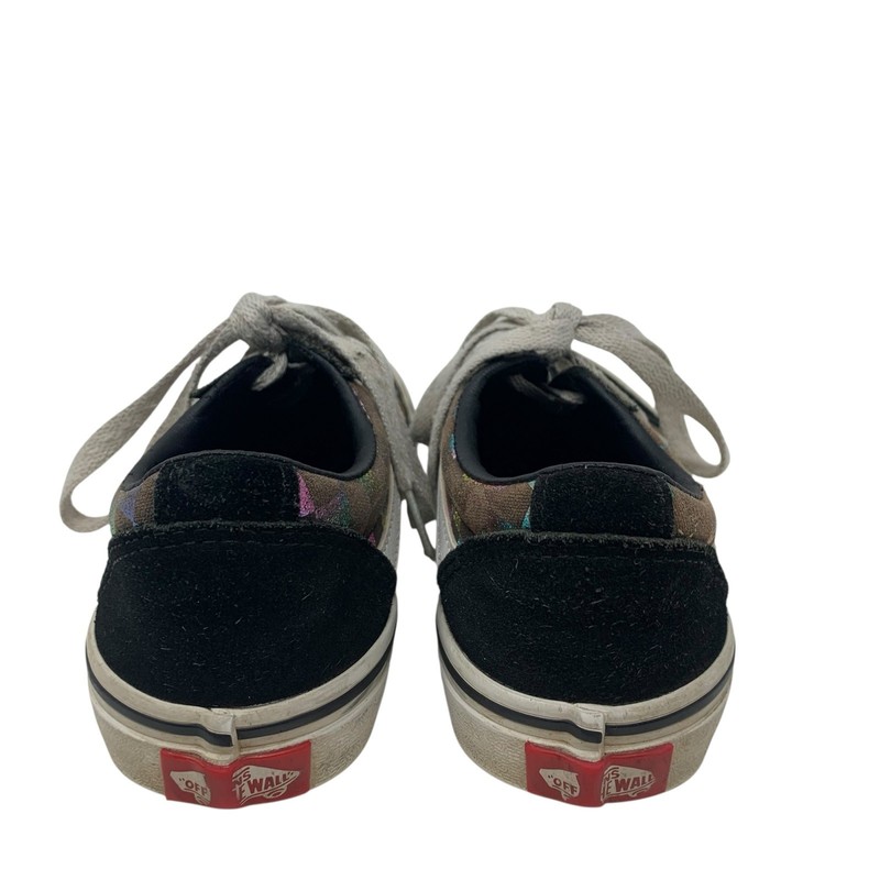 Vans Raindow Metalic Checkerboard Shoes Womens Size 2