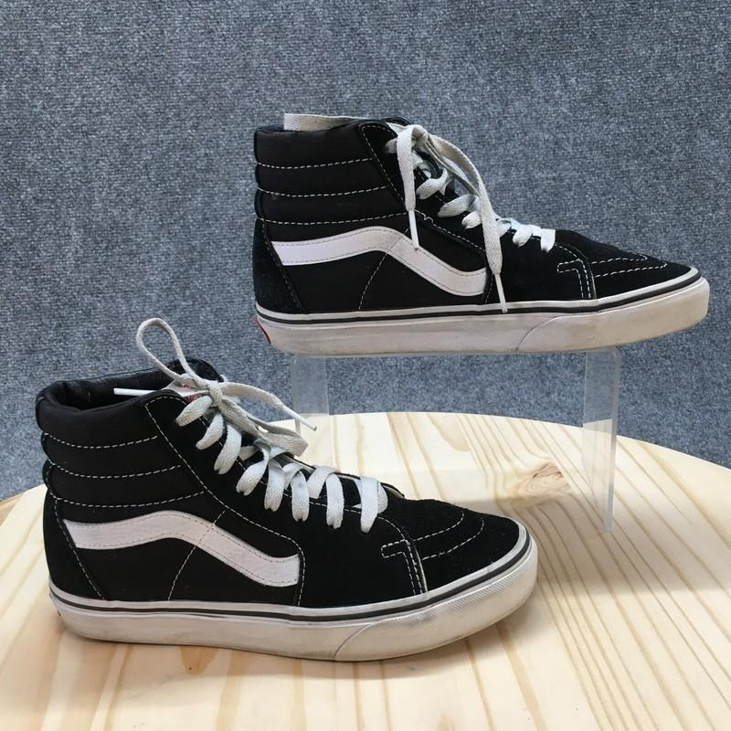 Vans Shoes Mens 5 Womens 6.5 Old Skool Skateboarding Sneakers Black High 508731
