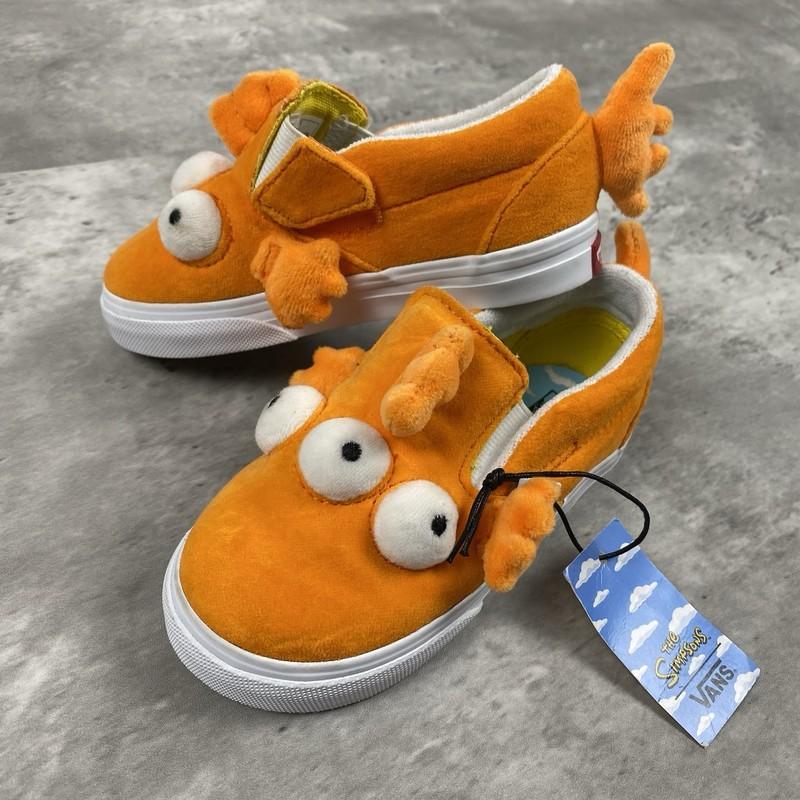 VANS x SIMPSONS BLINKY FISH Slip On V TODDLER SIZE 8 2020
