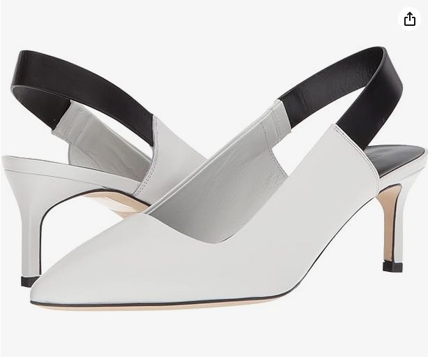 Via Spiga Womens V-Blake Porcelain White Size 8 M