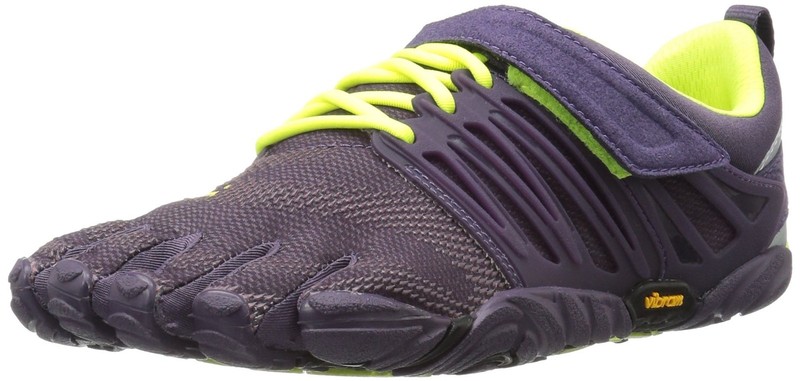 Vibram Women's V-Train Cross Trainer Shoe Nightshade/Safety Yellow Size 8.5-9