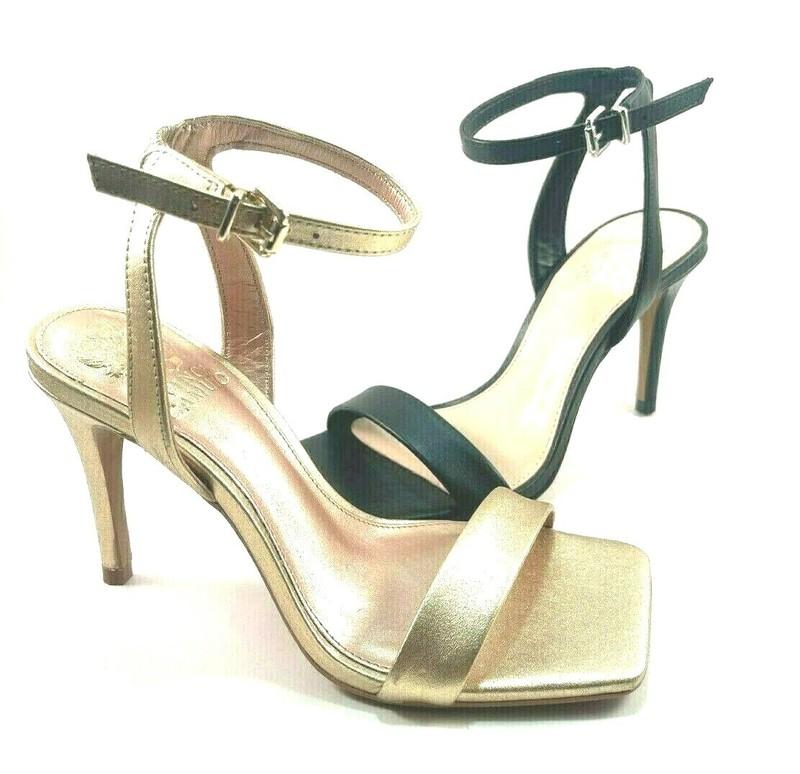 Vince Camuto Saprenda 2 Leather Stiletto High Heel Dress Sandal Choose Sz/Color